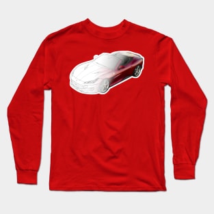 Super Italian Car Collection - Ferrari Portofino Long Sleeve T-Shirt